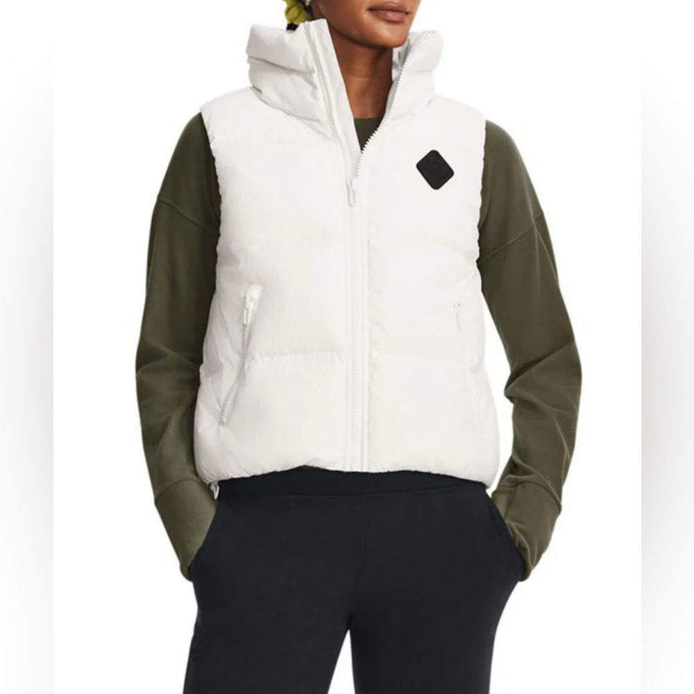 NWT Under‎ Armour ColdGear Infrared Down Puffer Vest Apres Ski Casual Women XL